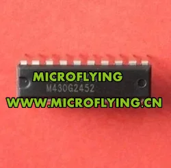 5 قطعة/الوحدة MSP IC dip MSP430G2452IN20 MSP430G2452 DIP DIP20 MSP430 MCU أفضل جودة