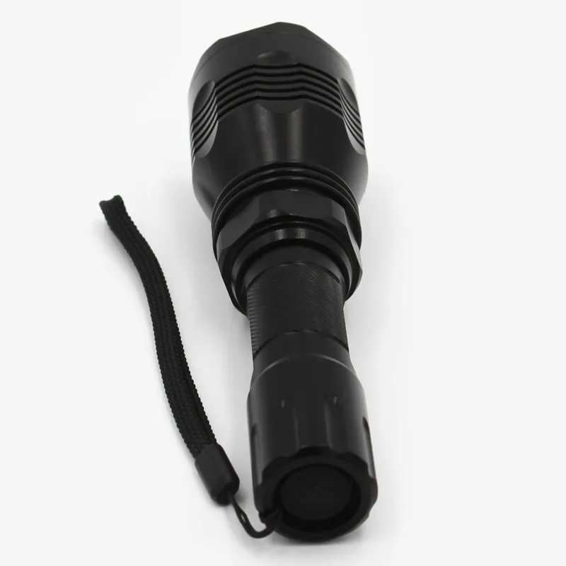 Tactical LED Flashlight Torch 5-Modes Light Hunting Flashlamp  XRE-Q5 600LM 802 Hand White Light