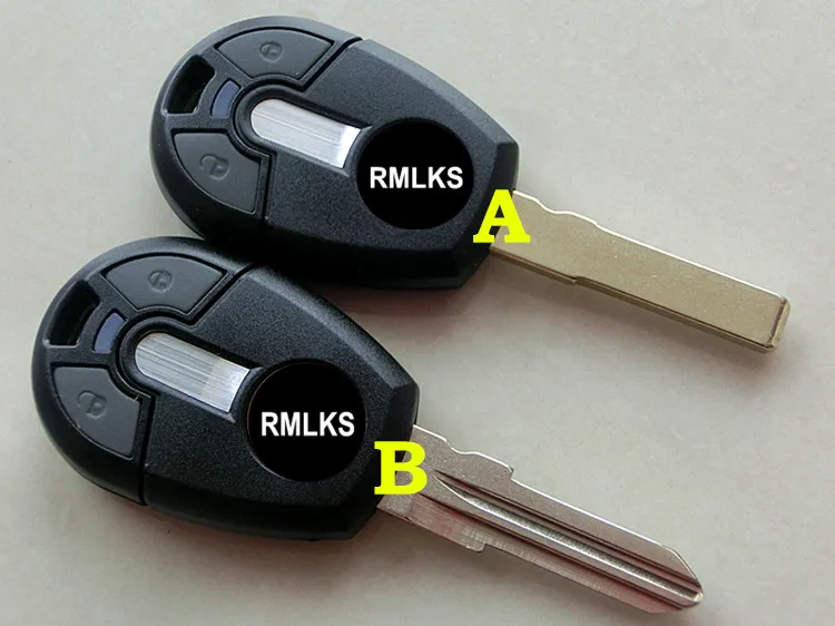 

RMLKS 25pcs/lot Remote Key Case Shell Fob Fit For Positron EX300 Uncut Blade Brazil Remote Car Key Blank