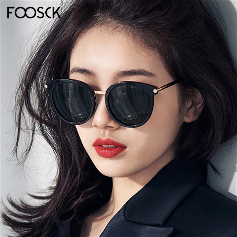 

FOOSCK Fashion Ladies Sunglasses Brand Unisex Square Sunglasses Women Men Mirror De Sol Mujer Accessories Eyewear UV400