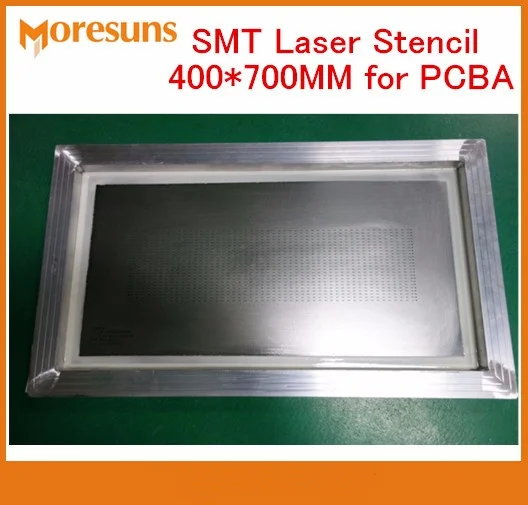 

Fast Ship by DHL/EMS 400*700MM LED laser Stencil PCB Stencil for PCBA Board Assemble Stainless Steel Stencils smt pcba