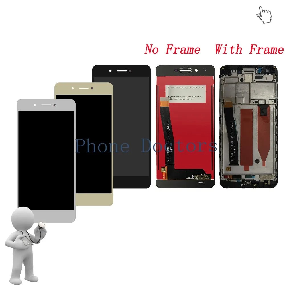 5.0 inch Full LCD DIsplay+Touch Screen Digitizer Assembly + Frame Cover For Huawei Enjoy 6S DIG-TL10 DIG-AL00