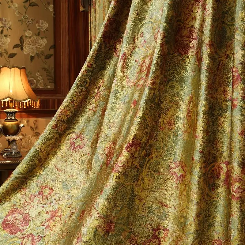 luxury curtain for window curtain Splendid Wow tenda finestra valance Curtains For Living Room rideau Hotel Drapery with valance