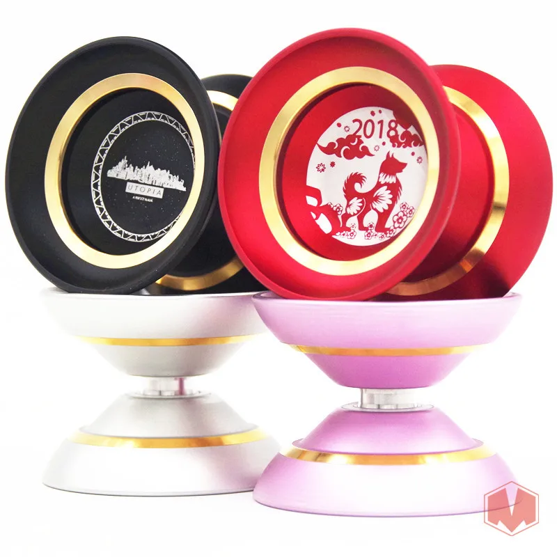 AceYo Hypocrisy UTOPIA YOYO 24K Gold-plated ring professional metal yoyo Christmas gift