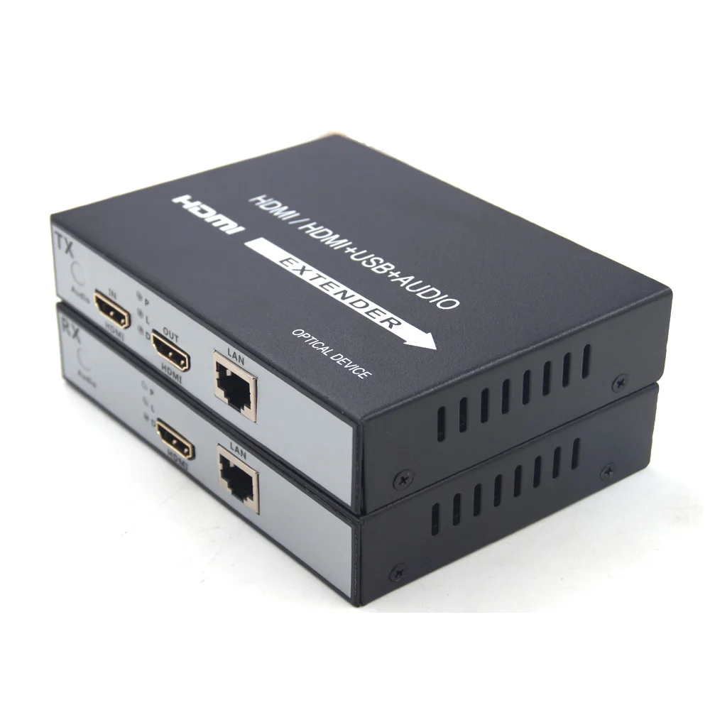 HDMI Extender RJ45 over Cat5 Cat5e Cat6 Network cable Extension LAN Network , HDMI to RJ45 Ethernet  Up to 150m(500ft.)