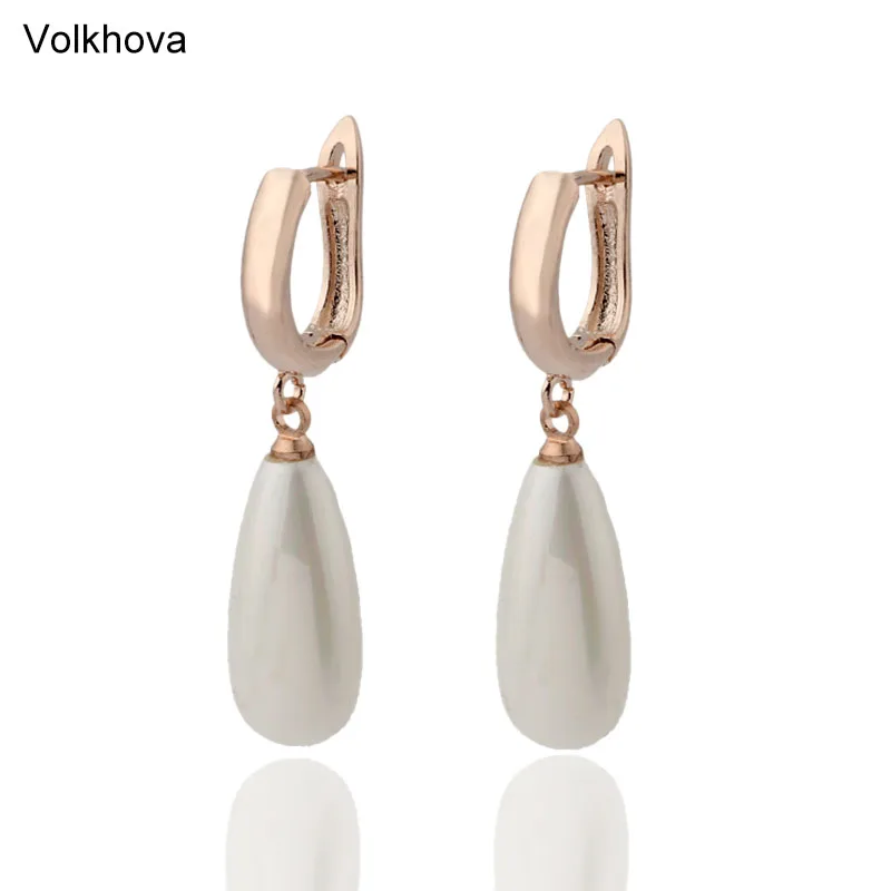 Luxury Quality Jewelry Pearl Earrings Jewelry Pearl Women Dangle Drop Earrings For Wedding Unusual Earrings 4 Colors