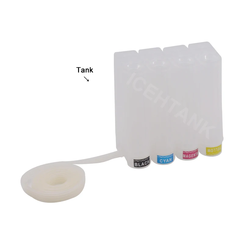 ICEHTANK Ciss Ink Tank For HP 122 301 61 123 XL Ink Cartridge For HP deskjet 1000 1050 2050 3000 3050 3050A Printer Ciss System