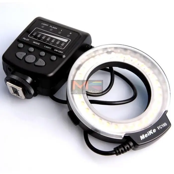 Meike FC-100 Macro Ring Flash/Light for Nikon D7100 D7000 D5200 D5100 D3200