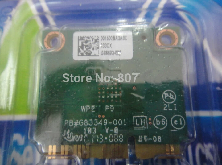 New Card for Intel Dual Band Wireless-AC 7260 7260HMW 802.11ac MINI PCI-E Card 2.4G/5G Dual Band 2x2 WiFi + Bluetooth 4.0