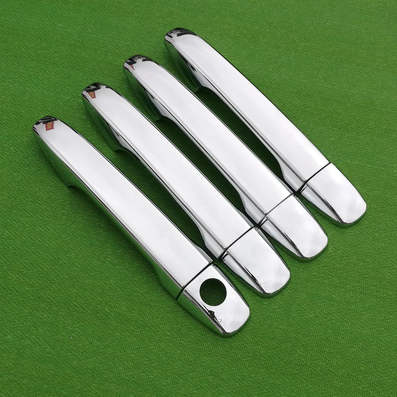 for Toyota 30 Prius Luxurious Chrome Door Handle for Toyota Prius XW30 2010 - 2015 Covers Accessories Car Stickers Car Styling