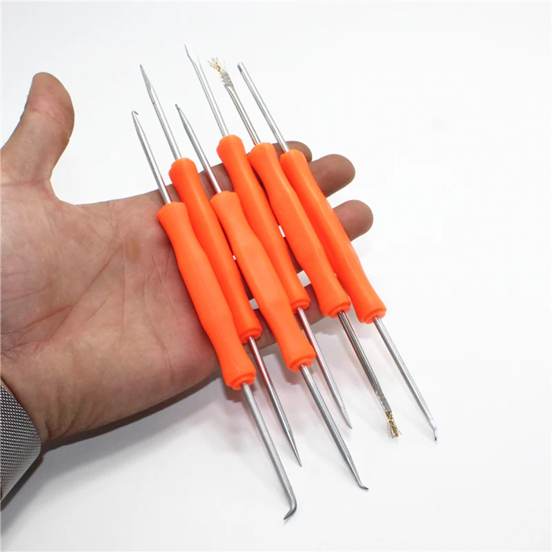 Electronic Heat Assist Repair Tool Set 6pcs Welding Solder Soldering Station Iron Tool Welding Grinding Cleaning Tool