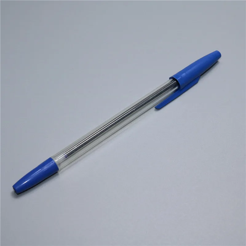 5Pcs 0.7mm Ballpoint Pens Ball Point Red Blue Black Bullet Ballpoint Gift School Writing Supplies Stationery Promotional Pen
