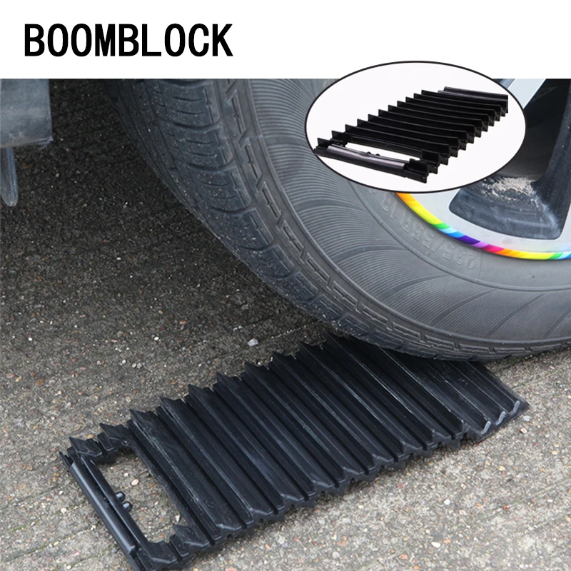 

BOOMBLOCK 1pcs Car Tire Anti-slid Snow Sand Pad For Mercedes W204 W210 AMG Benz Bmw E36 E90 E60 Fiat 500 Volvo S80 Accessories