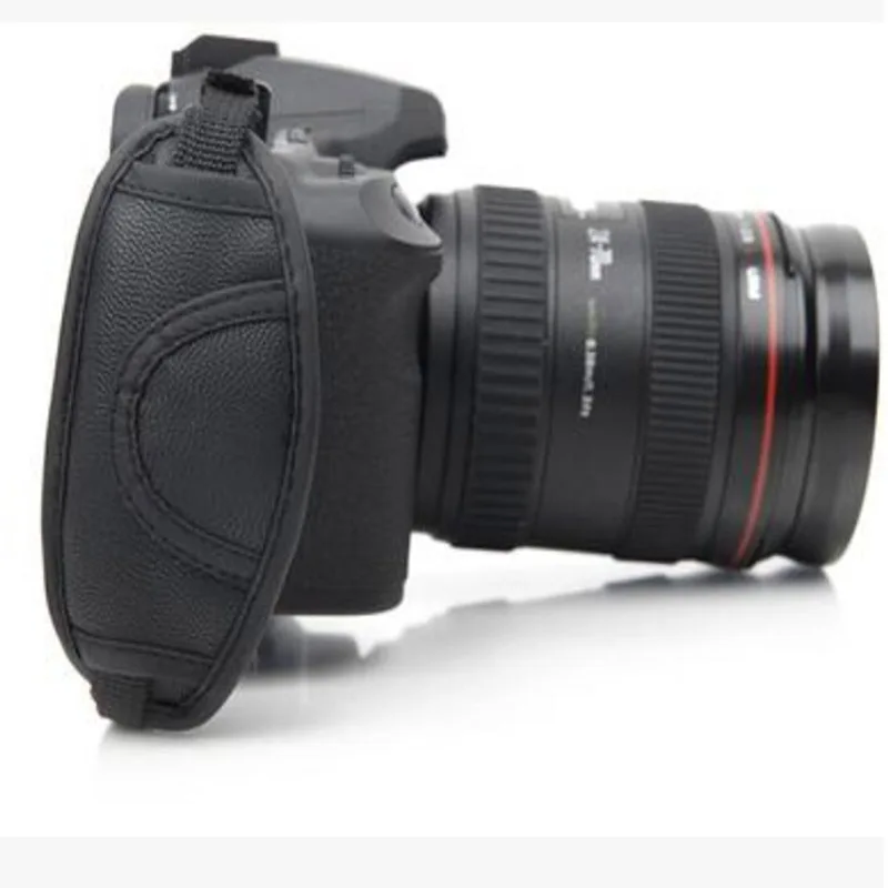 Fotocamera Cinturino Da Polso Della Mano Grip Holder per Canon Nikon Sony Pentax Olympus Panasonic fotocamera 500d 600d 700d 1200d 1300d d5300 d90 d4