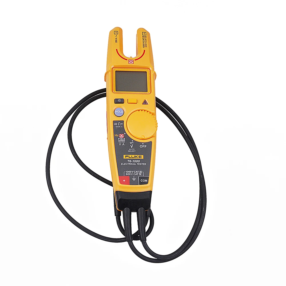 Original Fluke T6-1000 Clamp Continuity Current Electrical Tester Clamp MeterField Sense