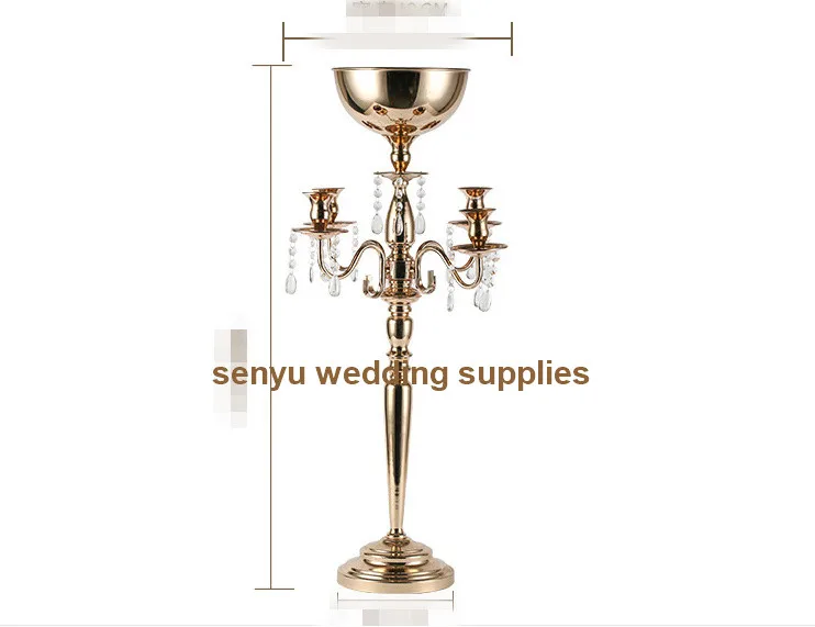 hot sales!! New design wedding candelabra, table candleabras flower stand flower vase,home decoration senyu0332