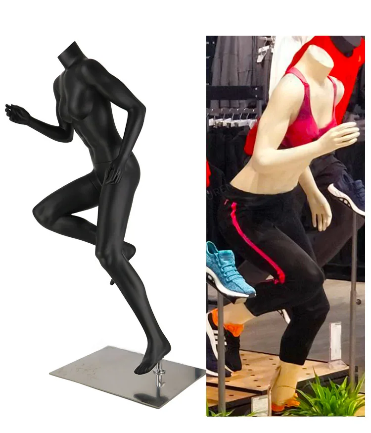 

Strong Muscle Mannequin 3D Female Sports Running Dummy Factory Customized Hot Sale