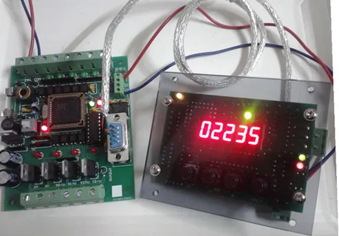 السفينة حرة 5 قطعة/الوحدة PLC العلامة التجارية الصينية PLC لوحة التحكم الصناعية 51 MCU لوحة التحكم FX1N 2N 10MR PLC مجلس التعلم وحدة