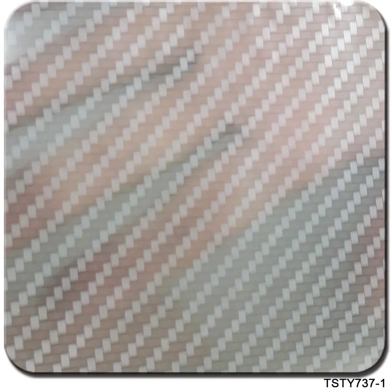 

CSTY737-1 1m wide wtp 10m length transparent and silver carbon fiber hydrographic film