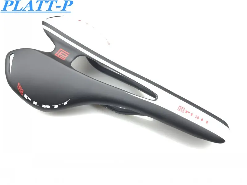 PLATT Bicycle arat / ud Vollcarbon Ultralight bicycle saddle Road / MTB Bike Carbon saddle seat matt / glossy green Free sh