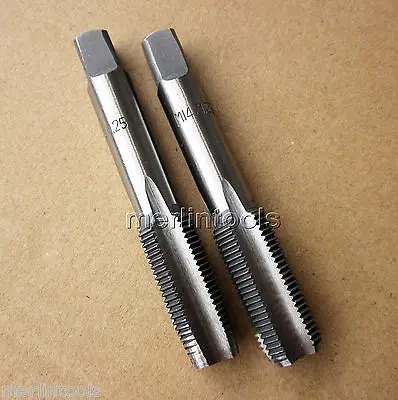 

1 pcs 14mm x 1.25 Metric Taper and Plug Tap M14 x 1.25mm Pitch