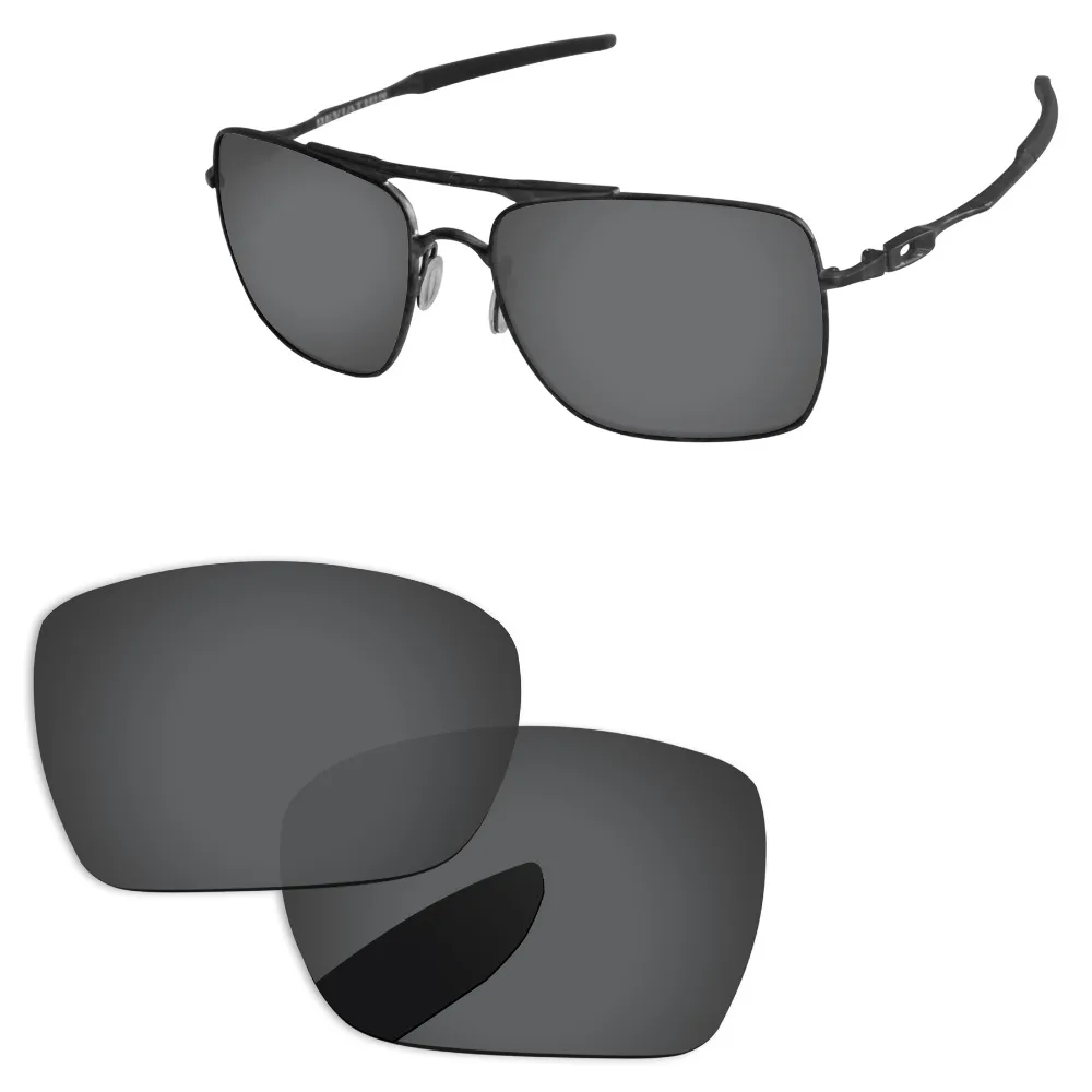 Bsymbo POLARIZED Replacement Lenses for-Oakley Deviation Sunglasses 100% UVA & UVB Protection - Multiple Options