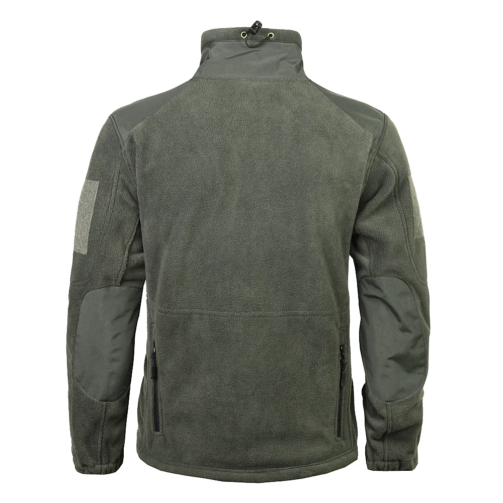 Mege Chaqueta polar militar táctica – Abrigo cálido Polartec - imagen 3