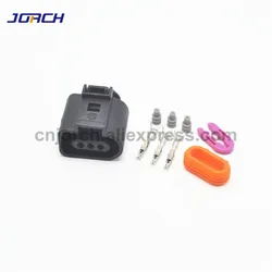 10sets 3pin 1.5mm 1J0973703 Camshaft Cam Sensor Pigtail Plug Connector for A4 A6 AVK 3.0 1J0 973 703