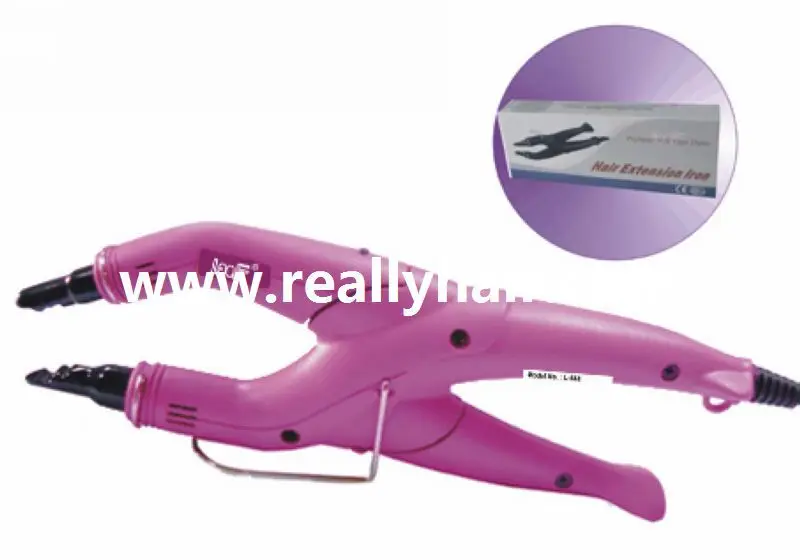 hair extension fusion connectors 668 size color pink