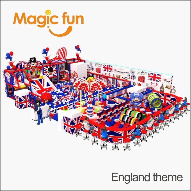 MAGICFUN Kinds playground with biulding blocks