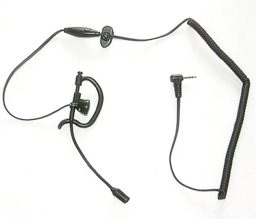 XQF G Shape Earpiece Headset for 1 PIN WalkieTalkie Motorola Radio TKLR T3-9 series