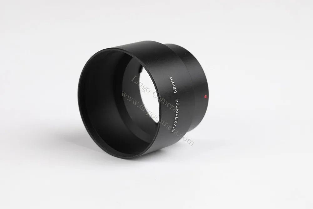 لكاميرا كانون A700/710/720 58 مللي متر محول المرشح أنبوب الدائري