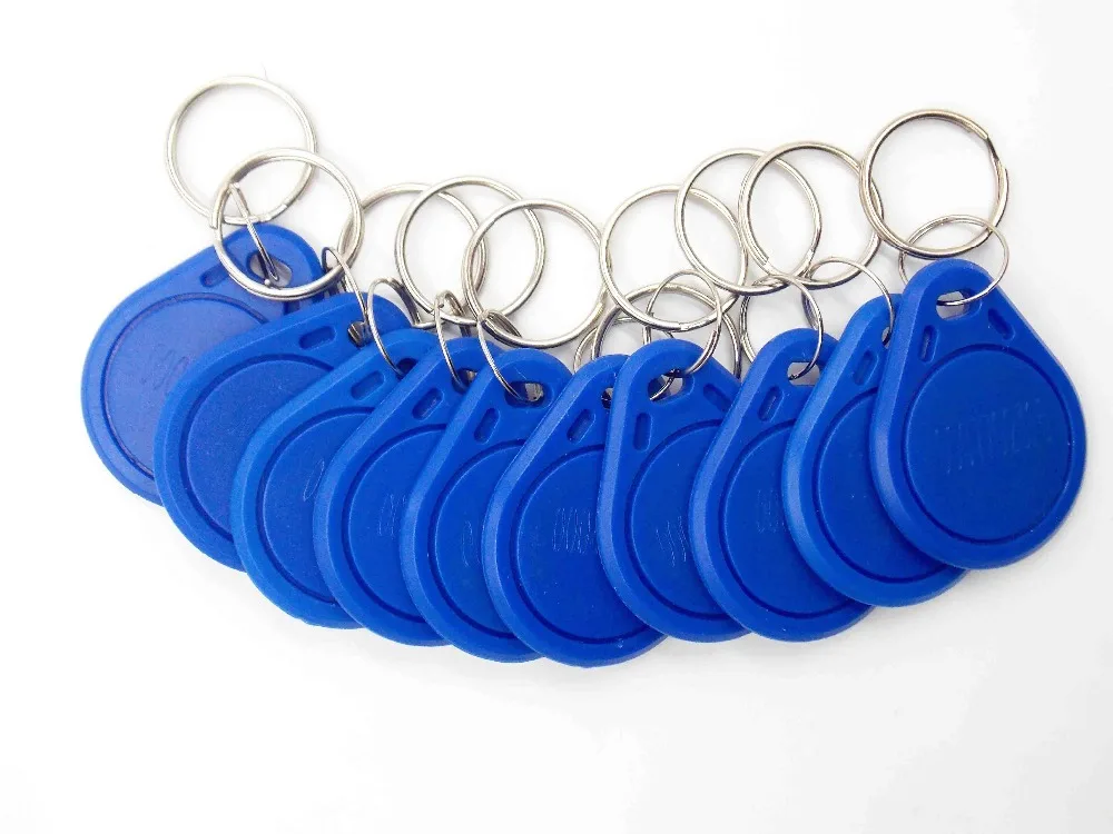 10 Pcs/lot New Proximity ID Token Tag Key Fob 125Khz RFID Plastic Water Resist Access Control Use sensor