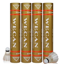 WECAN-Tlecock de Danemark minton pour compétition, 100% original, résine de classe A, 5 tubes/lot, livraison gratuite