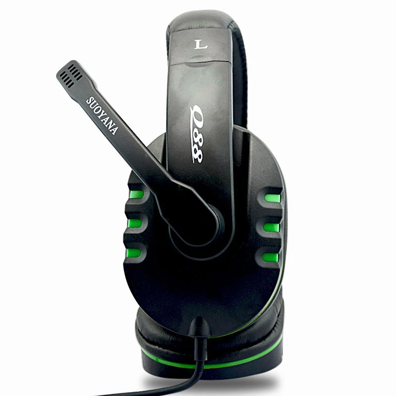 نوعية جيدة على سمّاعة أذن ألعاب ستيريو عميق باس سماعات الألعاب سماعة مع ميكروفون للكمبيوتر المحمول الكمبيوتر المحمول