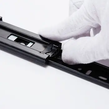 ks kovových vyrovnávacích zásuvek, výsuvné kolejnice, šířka kolejnice 8-20 palců, šířka kolejnice 45 mm, ztlumení, třídílná kolejnice, posuvné nábytkové kování 10 nejlepší prodej miniaturní výsuvy do zásuvek - №4