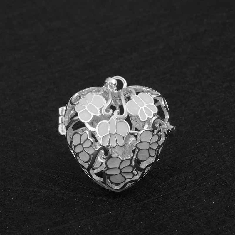 Eudora Copper 16mm Locket Cage 8 style Pendant fit Angel Caller 16mm Chime Ball For Women Jewelry Assessories