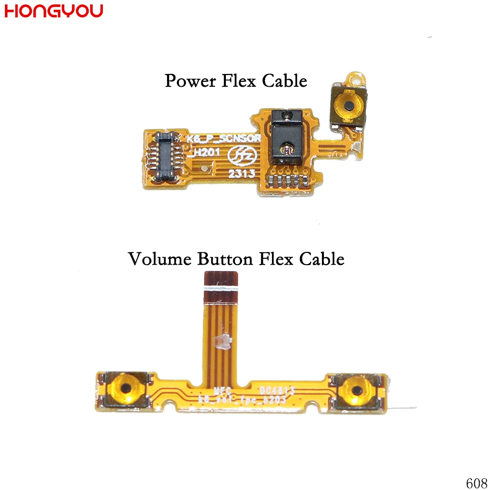 

Power Button On / Off Volume Mute Switch Button Flex Cable For Lenovo K910