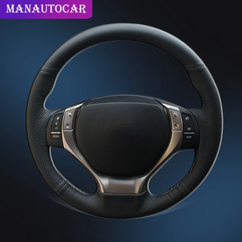 جديلة سيارة مخصصة على غطاء عجلة القيادة لكزس ES250 ES300h GS250 GS300h RX270 RX350 اكسسوارات السيارات الداخلية التصميم