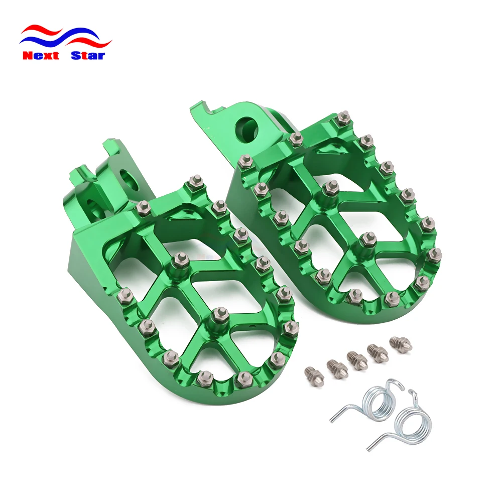 Foot Rests Footrest footpegs Pegs Pedals For KAWASAKI KX250 KX450 KX KX250F KX450F KXF 250 450 KLX450R KX250X KX450X