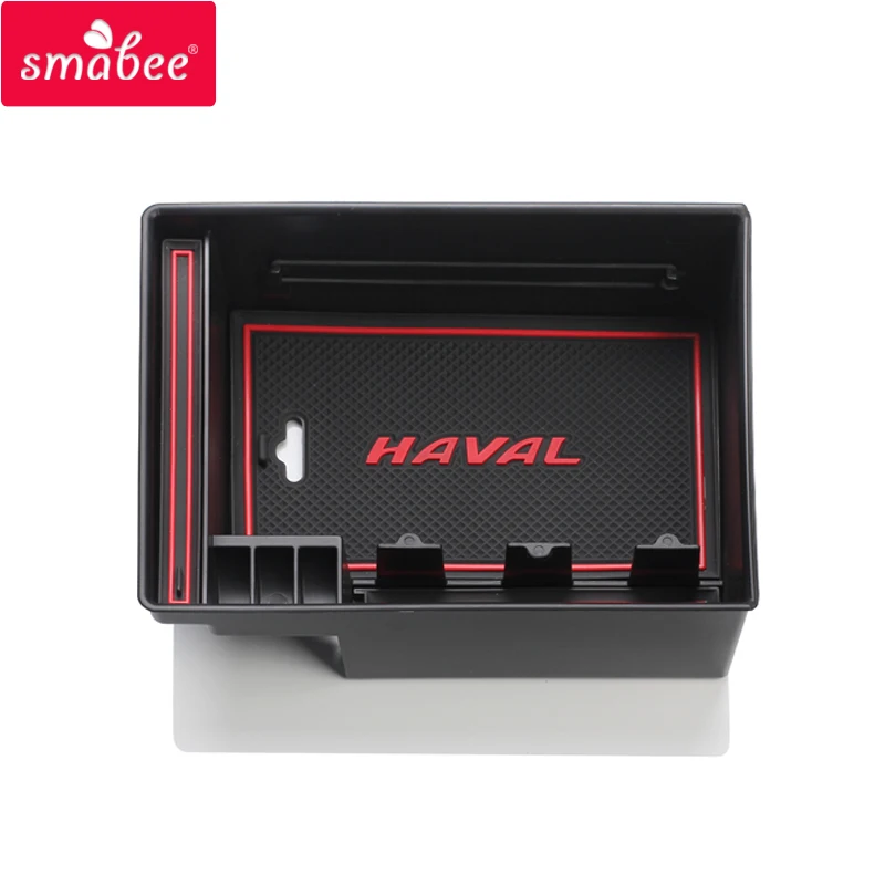 Smabee Armrest Box Storage For HAVAL H6 Accessories Stowing Tidying Center Console Store Content Box Organizers in the trunk