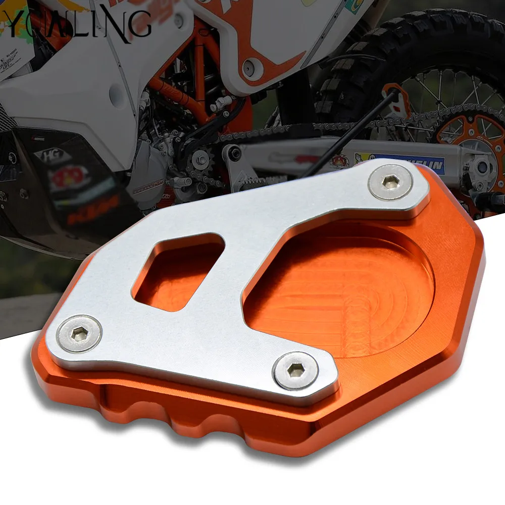 

For 1050 1090 1190 1290 Adventure 1290 super adventure R Orange Black CNC Aluminum Motorcycle Kickstand Side Stand Enlarge