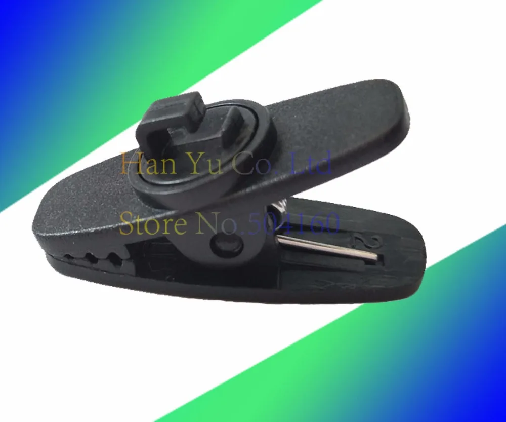 wholesale 10pcs black Clip Tie clips For Sennheiser ME4 Lavalier Microphone Lavel Mic and CX earphone