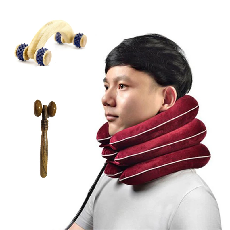 

Надувной шейный воротник HANRIVER, аксессуар для ухода за шейным отдела позвоночника