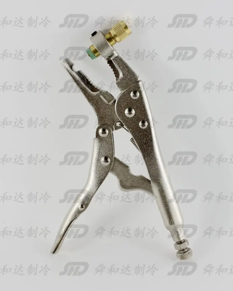 Adding fluid forceps CH-308 refrigerant recovery Refrigerator Copper Tube Plug Valve Clamp hand plier tool