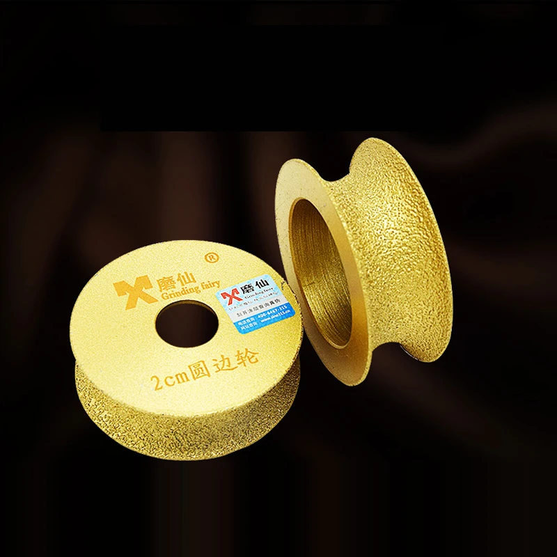 Smerigliatrice angolare diamantata mola diamantata mola semicircolare bordo tondo vetro ceramica porcellana marmo rettifica