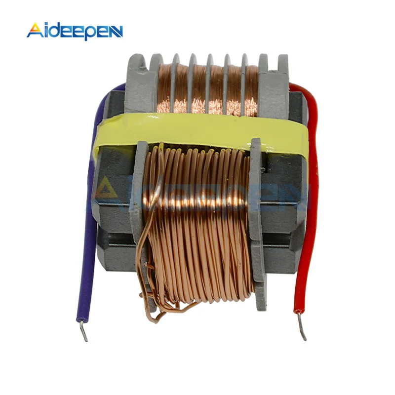 وحدة محول فولطية عالية التردد 12 فولت 15KV تيار مستمر ، مولد مقوس لفائف الفولتية ، مقوي مهايئ طاقة مهايئ