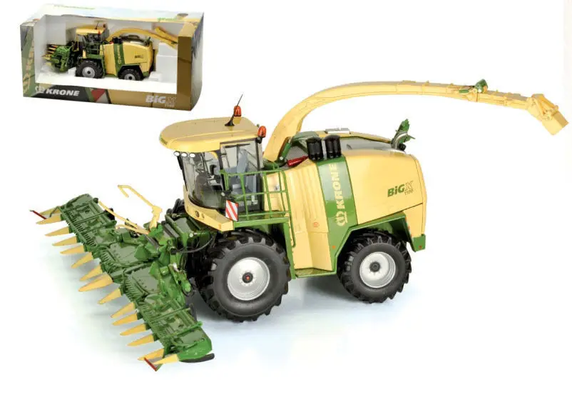 

Collectible Alloy Model Gift ROS 1:32 KRONE BIG X1100 Forage Harvester Farm Machinery Agricultural Vehicles DieCast Toy Model