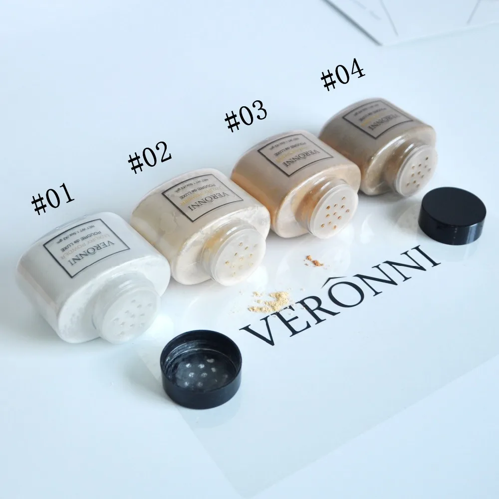 VERONNI LUXURY POWDER Cosmetics Brighten Face 1.5oz/42gm factory sealed 120pcs/lot DHL Loose Powder Makeup