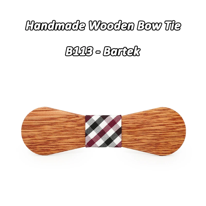 Mahoosive-pajarita de madera para hombre, corbatas de boda de mariposa, corbatas florales de madera, corbata delgada